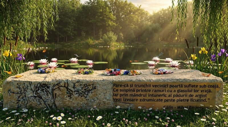 Foto: Lacul cu Nuferi Ipotești